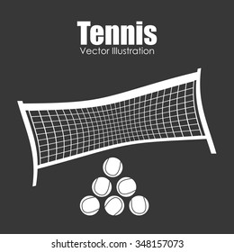 tennis sport design, vector illustration eps10 graphic 