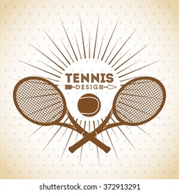 tennis sport design, vector illustration eps10 graphic 