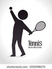 Tennis sport game 