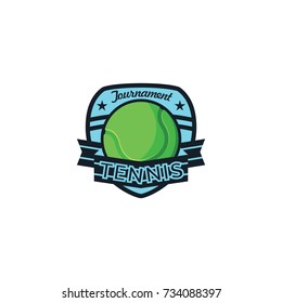 Tennis sport icon logo and emblem vector