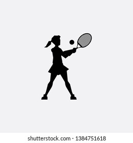 tennis sport icon sign signifier vector