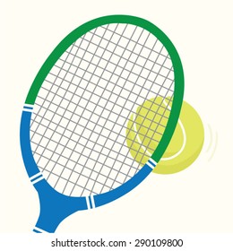 Tennis sport illustration, typography, t-shirt graphics, vectors