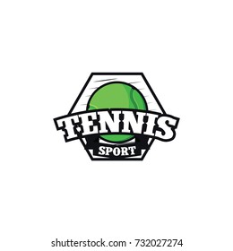 Tennis sport logo & emblem vector