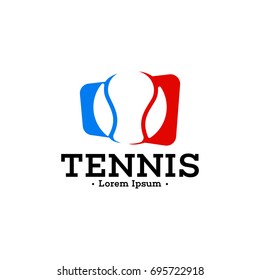 Tennis Sport Logo Vector