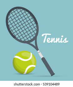 tennis sport related icon image vector illustration design 