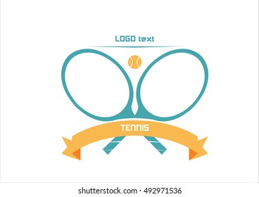 tennis, sport, symbol, logo