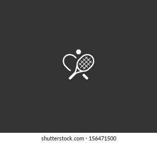 Tennis symbol - Shutterstock ID 156471500