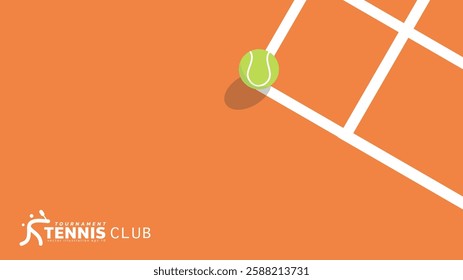 Tennis symbol with tennis racket and tennis ball, Illustrations for use in online sporting events , Illustration Vector EPS 10