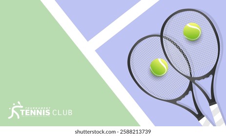 Tennis symbol with tennis racket and tennis ball, Illustrations for use in online sporting events , Illustration Vector EPS 10