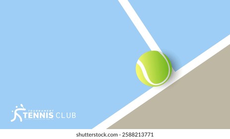 Tennis symbol with tennis racket and tennis ball, Illustrations for use in online sporting events , Illustration Vector EPS 10