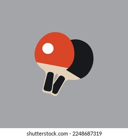 tennis table icon isolated on background