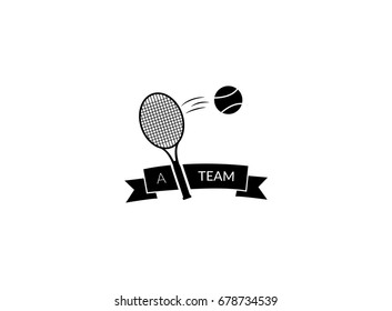 Tennis team logo