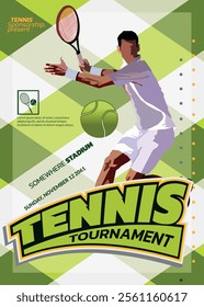 Tennis Tournament, sport poster 02