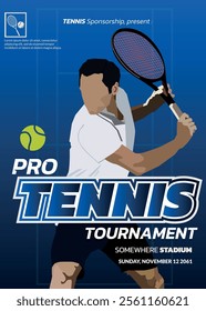 Tennis Tournament, sport poster 02