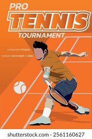 Tennis Tournament, sport poster 02