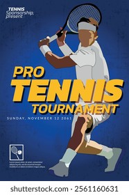 Tennis Tournament, sport poster 02