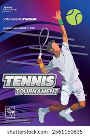 Tennis Tournament, sport poster 02