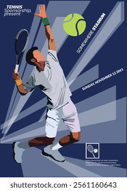 Tennis Tournament, sport poster 02