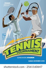 Tennis Tournament, sport poster 02