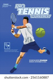 Tennis Tournament, sport poster 02