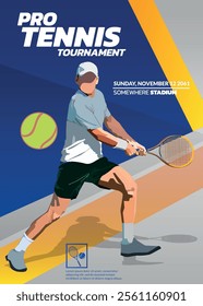 Tennis Tournament, sport poster 02