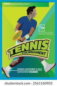 Tennis Tournament, sport poster 02