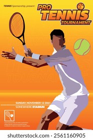 Tennis Tournament, sport poster 02