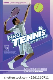 Tennis Tournament, sport poster 02