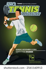 Tennis Tournament, sport poster 02