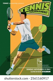 Tennis Tournament, sport poster 02