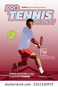 Tennis Tournament, sport poster 02