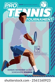 Tennis Tournament, sport poster 02