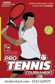 Tennis Tournament, sport poster 02