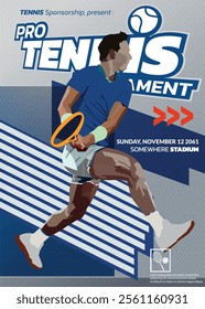 Tennis Tournament, sport poster 02