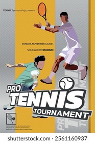 Tennis Tournament, sport poster 02