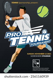 Tennis Tournament, sport poster 02