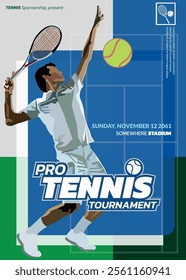 Tennis Tournament, sport poster 02