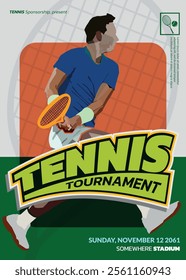 Tennis Tournament, sport poster 02