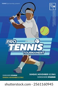 Tennis Tournament, sport poster 02