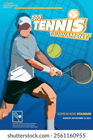 Tennis Tournament, sport poster 02