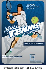 Tennis Tournament, sport poster 02