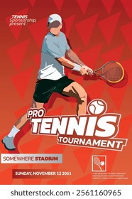 Tennis Tournament, sport poster 02