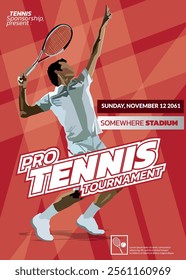 Tennis Tournament, sport poster 02