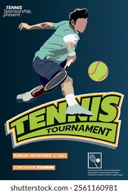 Tennis Tournament, sport poster 02