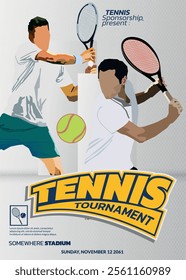 Tennis Tournament, sport poster 02