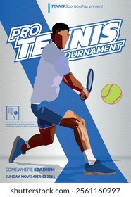 Tennis Tournament, sport poster 02