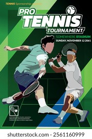 Tennis Tournament, sport poster 02