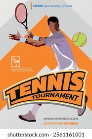 Tennis Tournament, sport poster 02