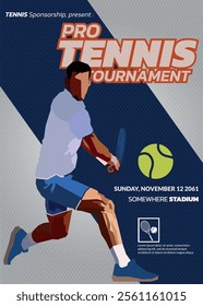 Tennis Tournament, sport poster 02