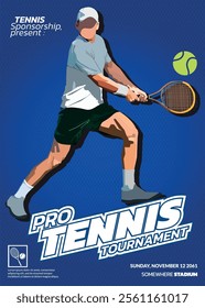 Tennis Tournament, sport poster 02